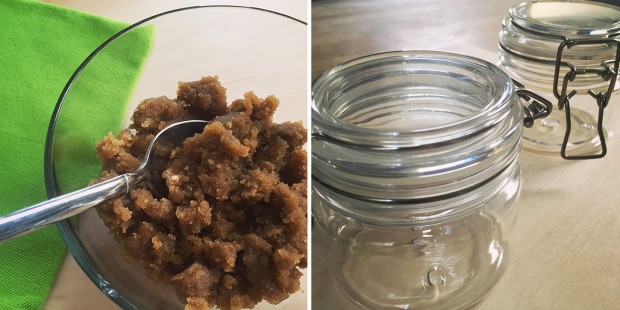 Find the directions for this refreshing brown sugar scrub recipe on the CreativeLive blog.
