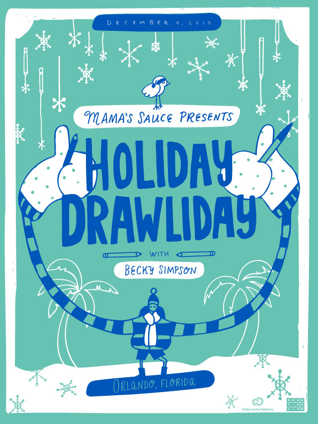 Weekly Project #1: Design a poster with Becky Simpson