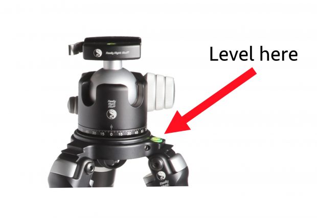recommended tripod level for how to take and print panoramic photos