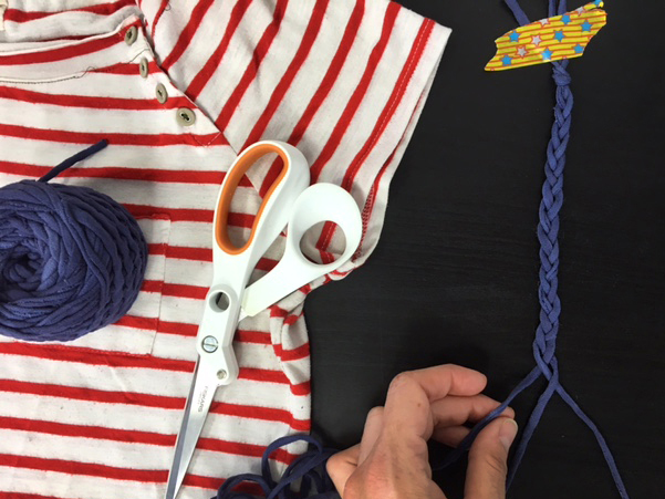 Learn how to make a t shirt bag on the CreativeLive blog.