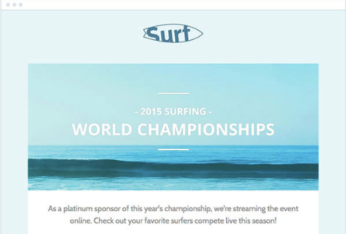 6 Email Templates That Will Rock Your Email Marketing World
