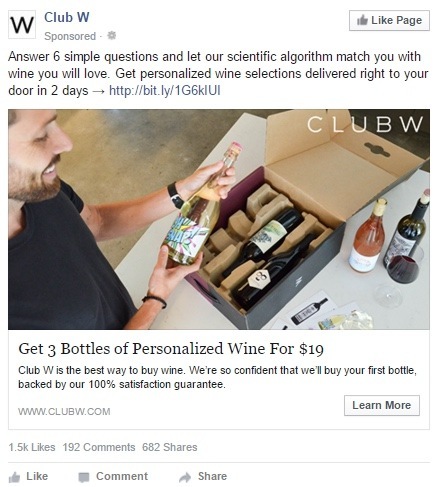 How to Increase Facebook Marketing Conversion Rates with Thematically Matched Images Club W