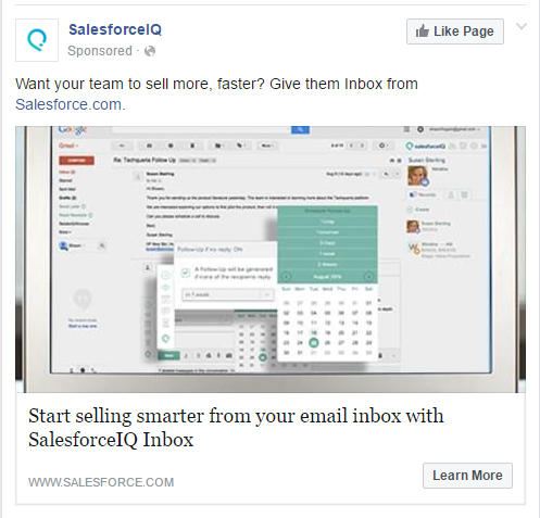 How to Increase Facebook Marketing Conversion Rates with Thematically Matched Images Salesforce IQ