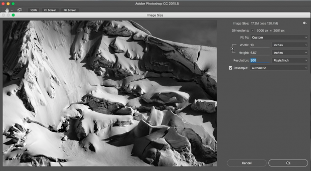 How to resize an image in Photoshop