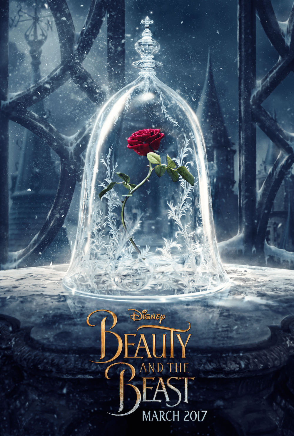 Beauty & the Beast Poster Design: The Not-So-Enchanted Rose