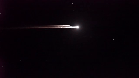 Massive fireball streaks across the California sky