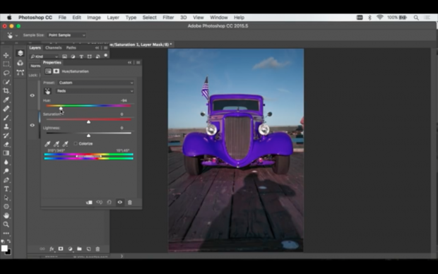 How to replace color in Photoshop