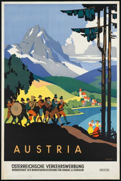 Vintage Travel Posters: Poster Design Inspiration