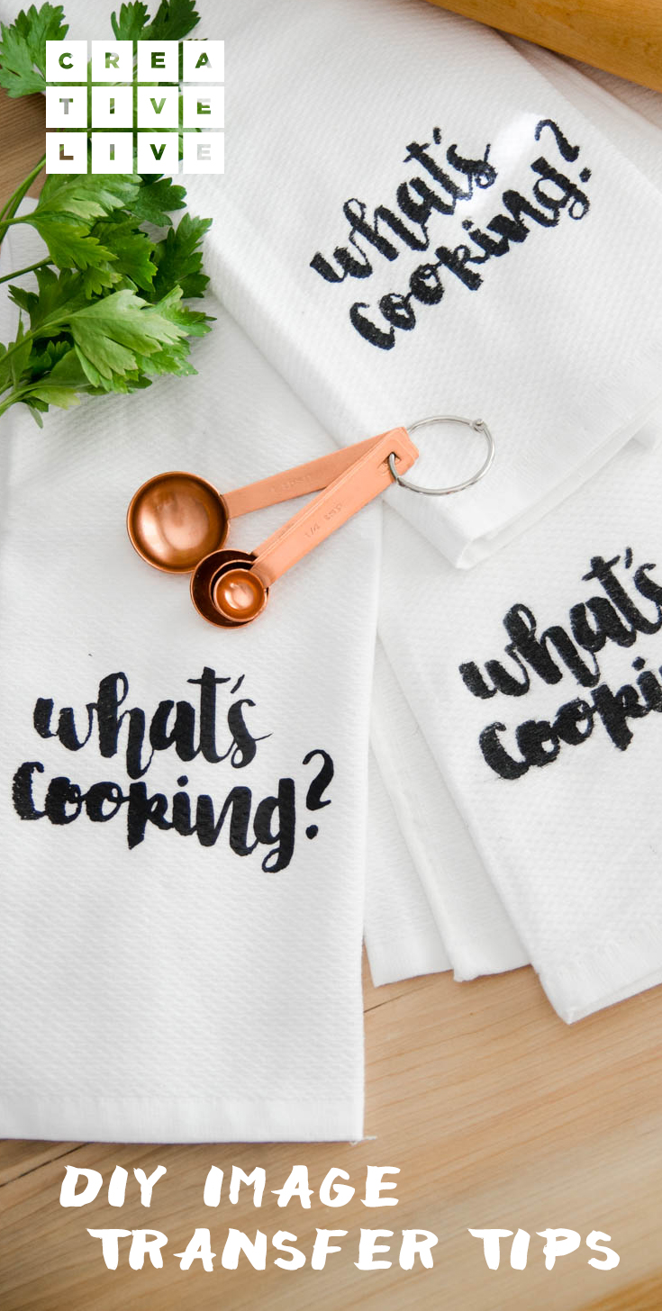 Learn 3 ways to transfer images to fabric and make everything more fabulous.