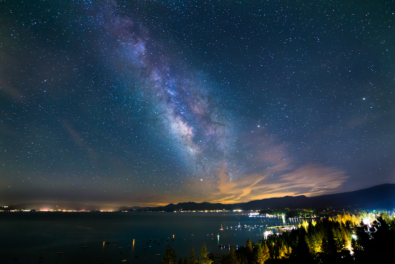 Milky Way Photography in Take Tahoe