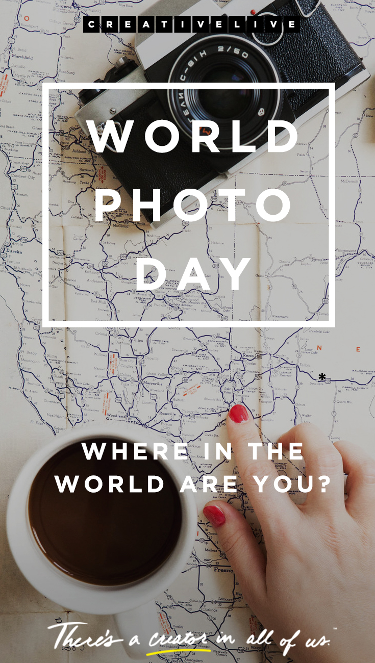 Celebrating World Photo Day at CreativeLive