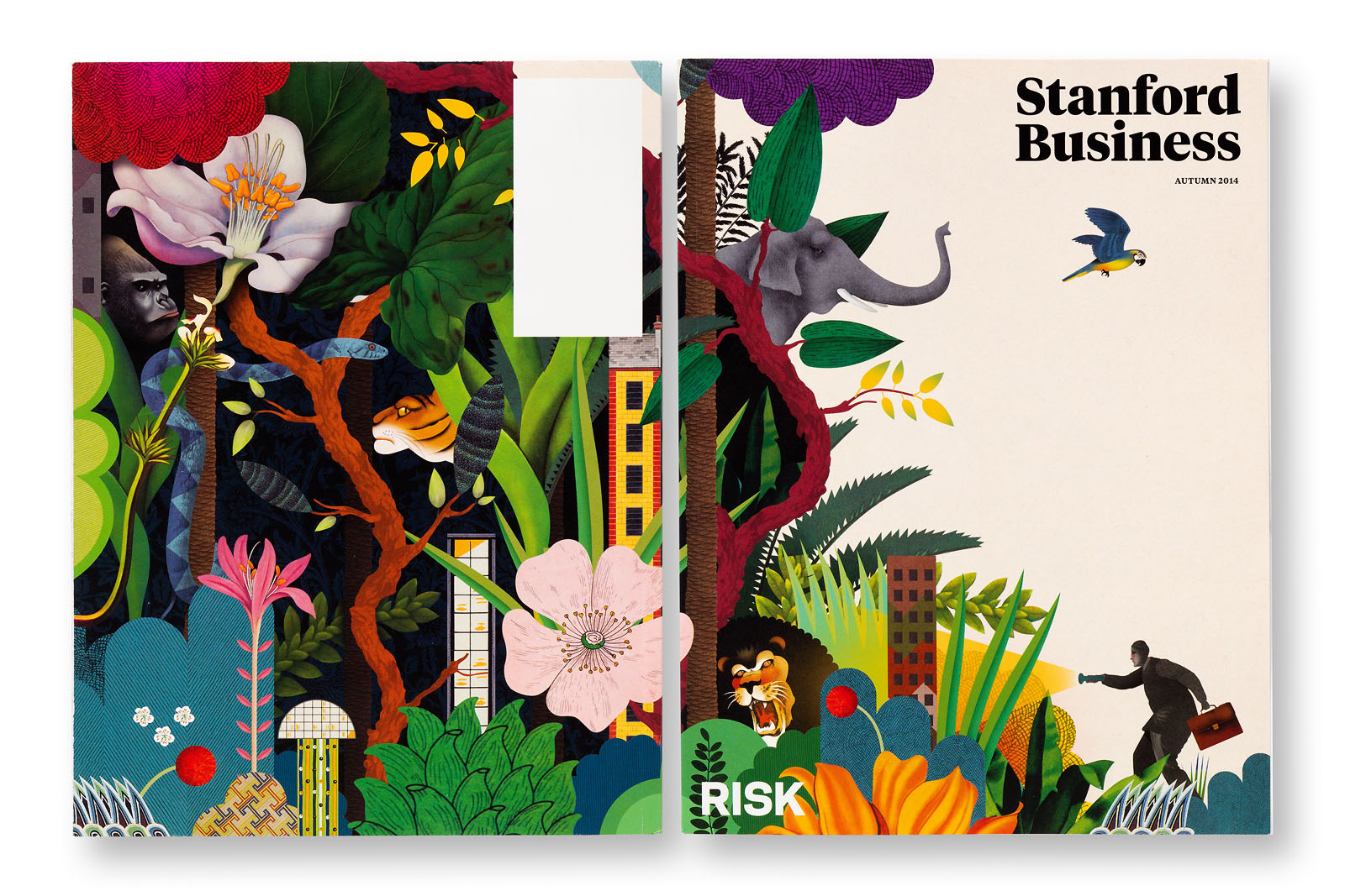 Learn the about the cover design of this issue of Stanford Business.