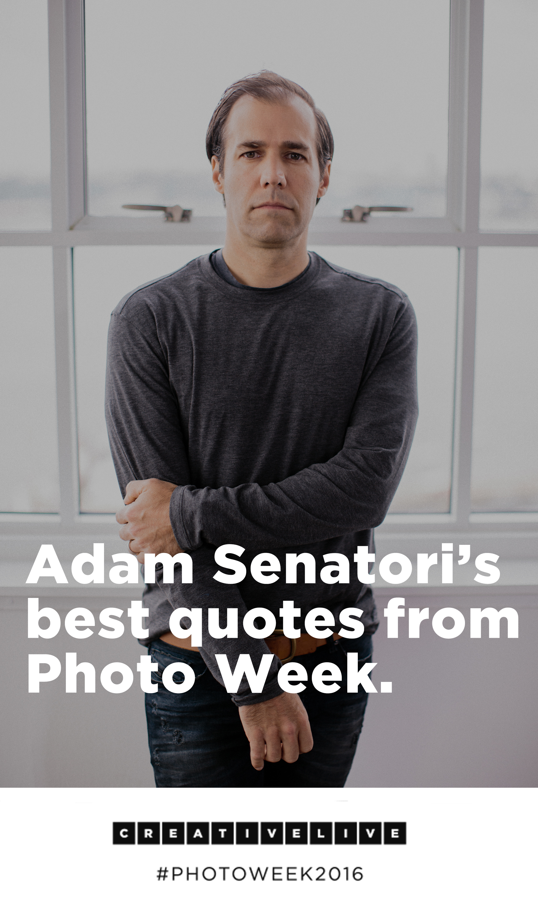 Aerial photographer Adam Senatori is a wealth of inspiration and knowledge. Check out his best quotes from his Photo Week 2016 In Focus talk! 