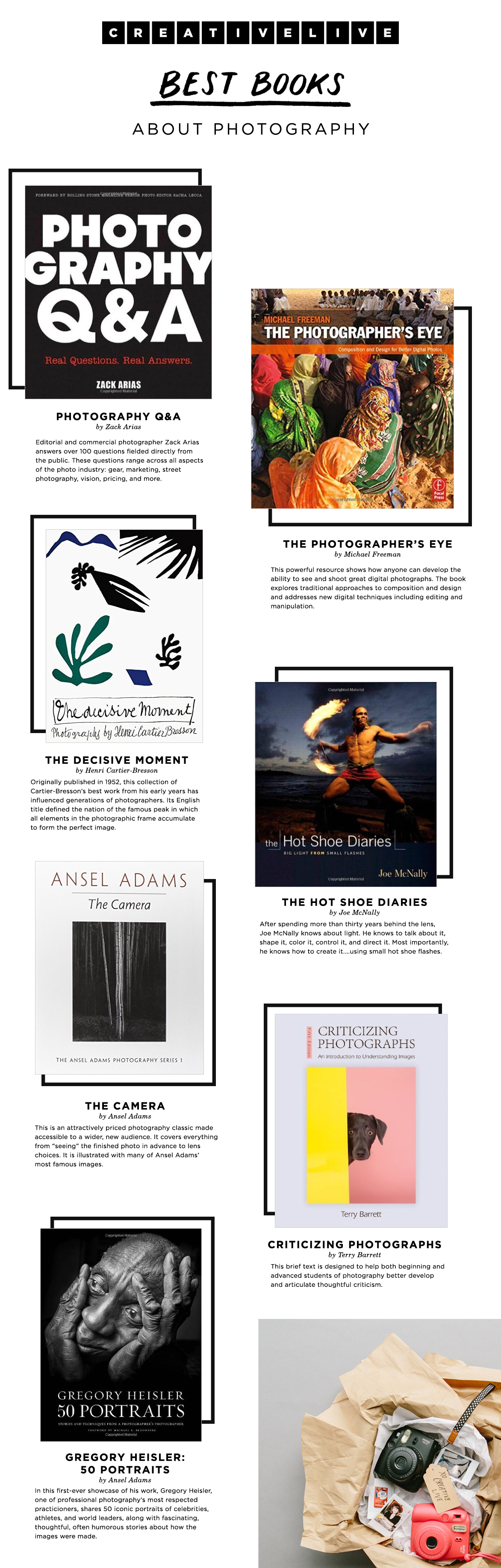 Looking for a gift for a photographer that won't break the bank? Check out these books that are meaningful and beautiful. 