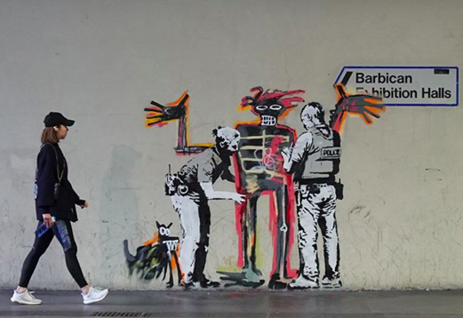 Banksy made the list of Top 20 Designers and Artists to Follow on Instagram.