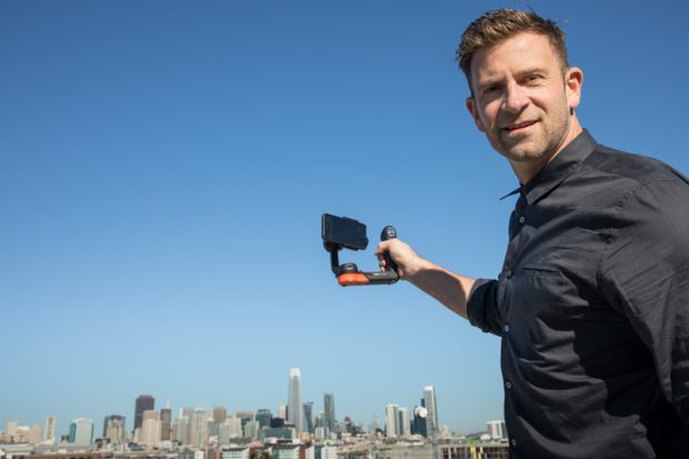 Chase Jarvis using new Freefly Systems Movi Gimbal