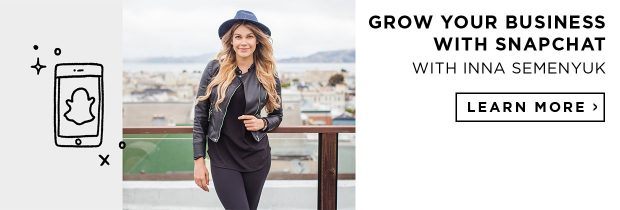 Snapchat for business with Inna