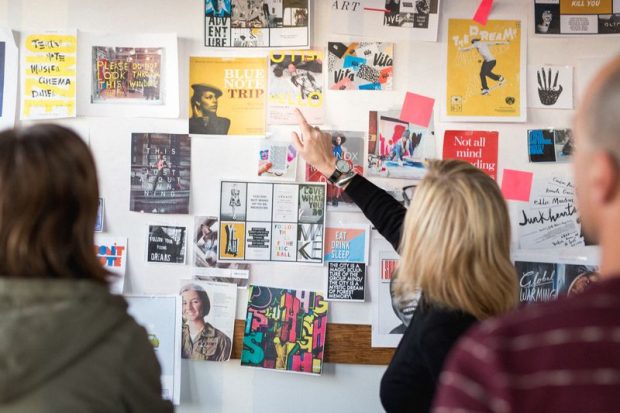 The creative process enables different perspectives