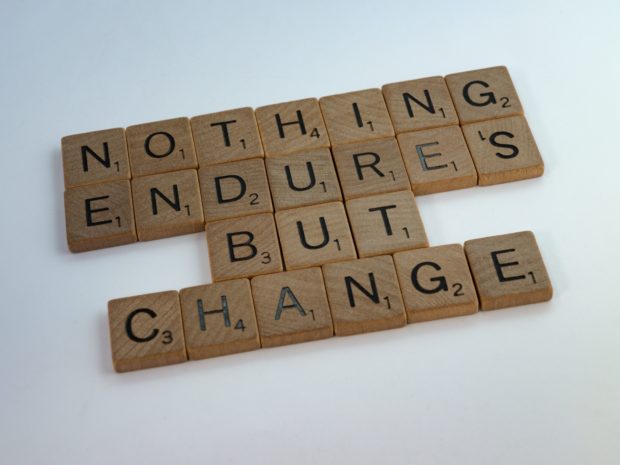 nothing endures but change scrabble letters 